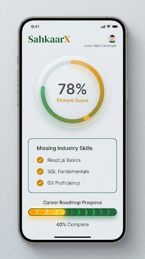 SahkaarX Career Intelligence App